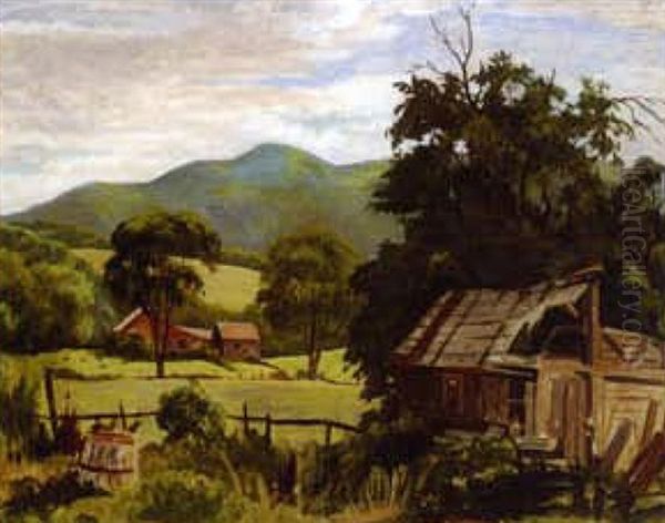 Tobacco Road Oil Painting by Keith Shaw Williams