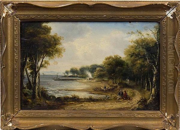 On The Forth Oil Painting by William Williams