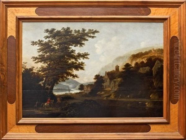 Le Retour De La Chasse Oil Painting by Claes Jansz van der Willigen