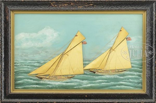 America's Cup Race by Thomas H. Willis