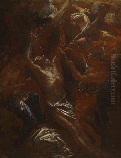 Das Martyrium Des Apostels Bartholomaus Oil Painting by Michael Willmann