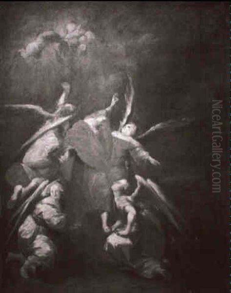 L'ascension Du Christ Oil Painting by Michael Willmann