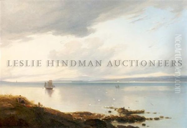 The Firth Of Forth Oil Painting by Andrew Wilson