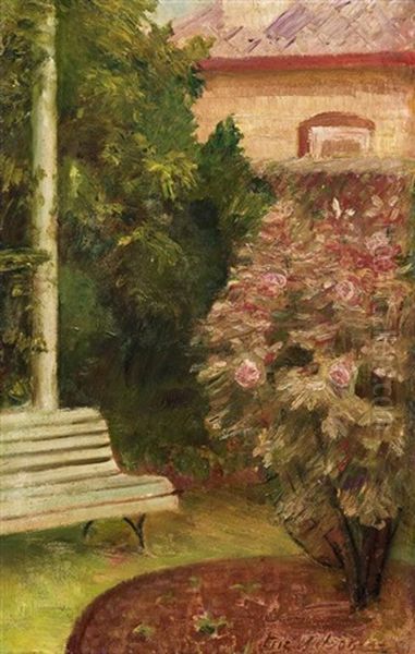 The Artist's Garden Oil Painting by Eric Wilson