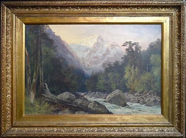 Mt Pembroke Oil Painting by Lawrence William Wilson