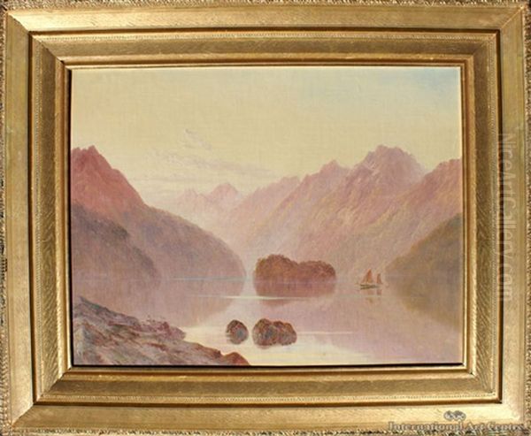 Preservation Inlet Oil Painting by Lawrence William Wilson