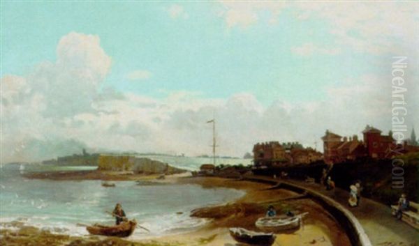 Westgate On Sea Oil Painting by Thomas Walter Wilson