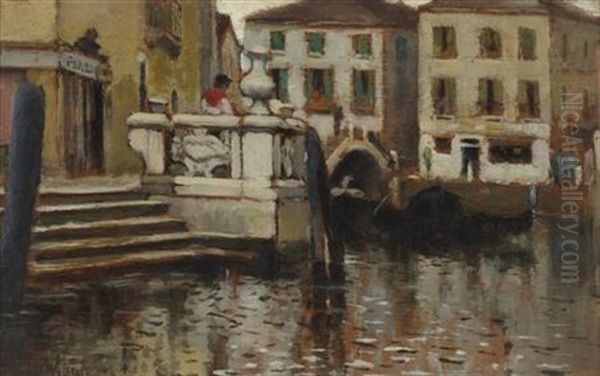 Venice Oil Painting by William Heath Wilson