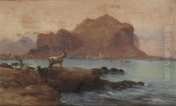 Palermo Oil Painting by William Heath Wilson