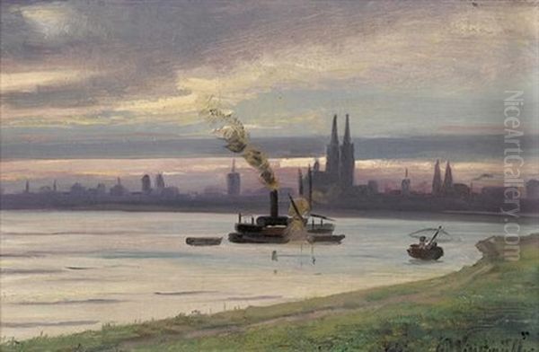 Koln Am Rhein Oil Painting by Eugen Windmueller