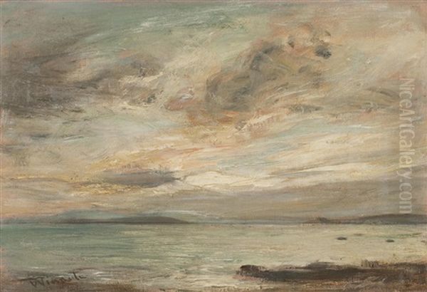 Firth Of Clyde Oil Painting by Sir James Lawton Wingate