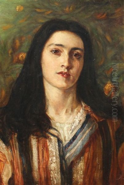 Portait Oil Painting by Theodore Blake Wirgman