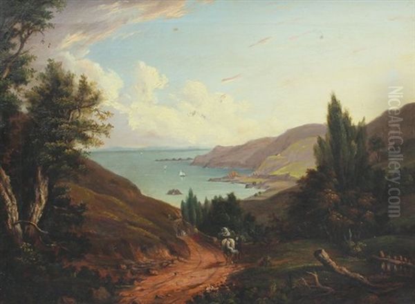 Yorkshire Coast Oil Painting by William Frederick Witherington