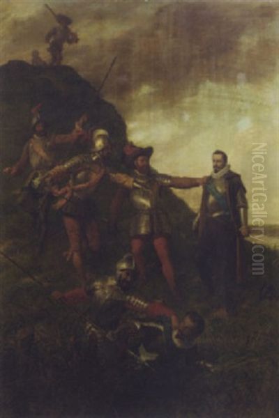 The Dutch Revolt Oil Painting by Johann Bernhard Wittkamp