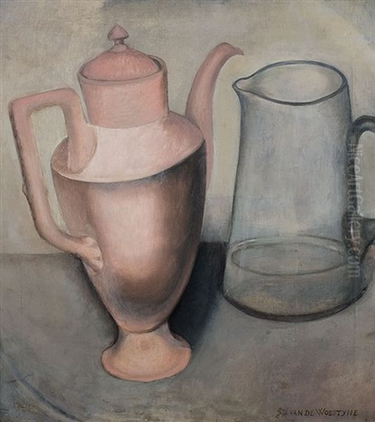 Nature Morte Oil Painting by Gustave van de Woestyne