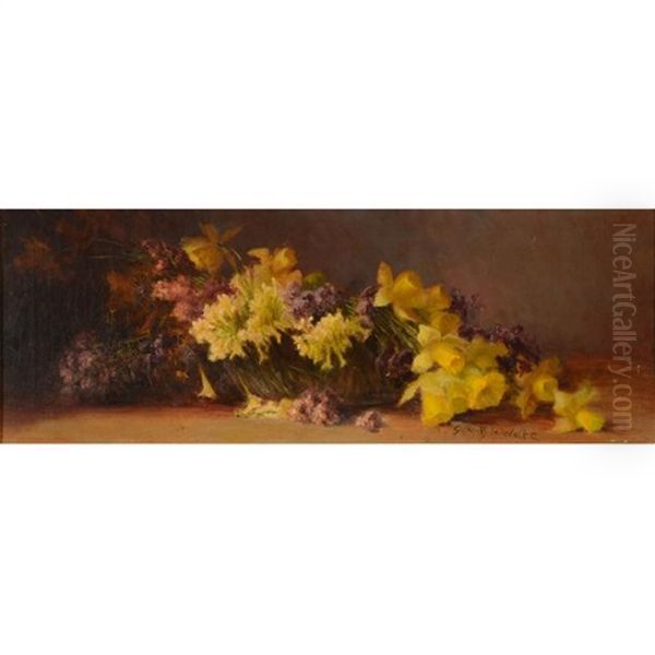 Floral Still Life Oil Painting by Sarah Bender de Wolfe