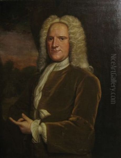 Daniel Collier, Archdeacon Of Norfolk Oil Painting by John Wollaston