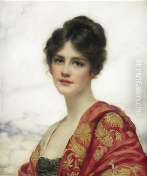 Esme Oil Painting by William Clarke Wontner