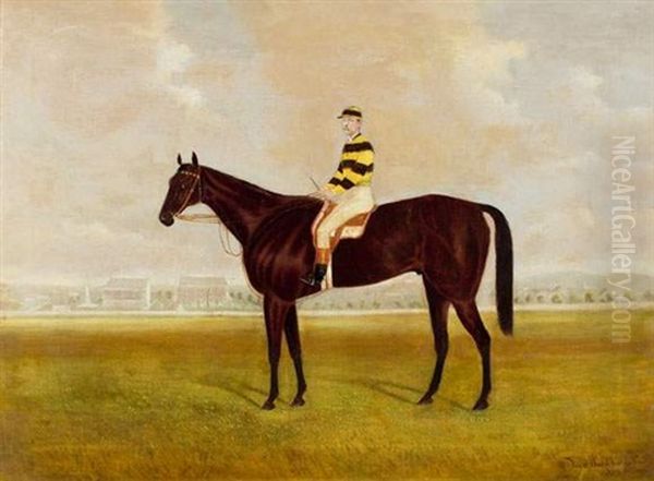 Cheval De Course Et Son Jockey by Frederick Woodhouse Jr.