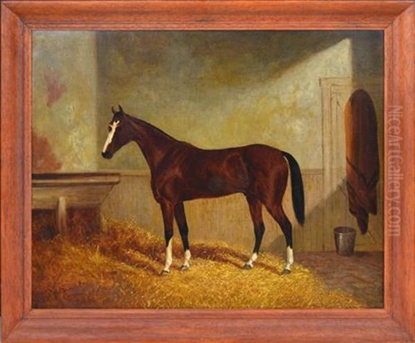 Moe Oil Painting by Frederick Woodhouse Sr.