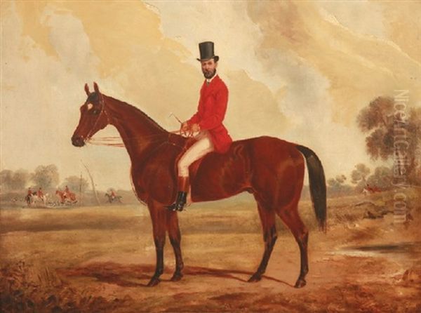 The Melbourne Hounds Oil Painting by Frederick Woodhouse Sr.