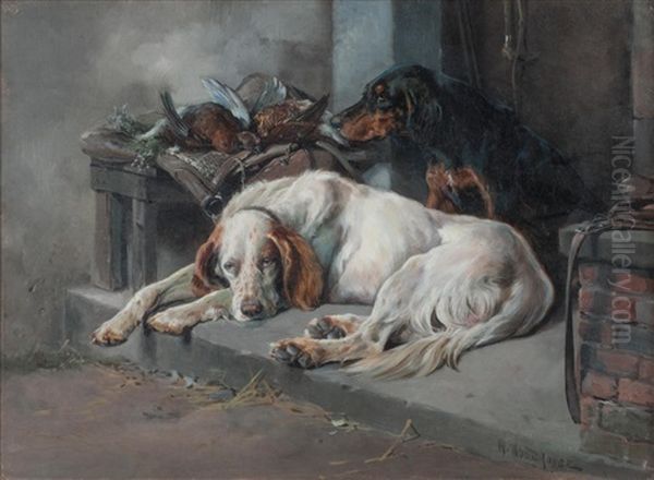 Dogs And Game by William Woodhouse