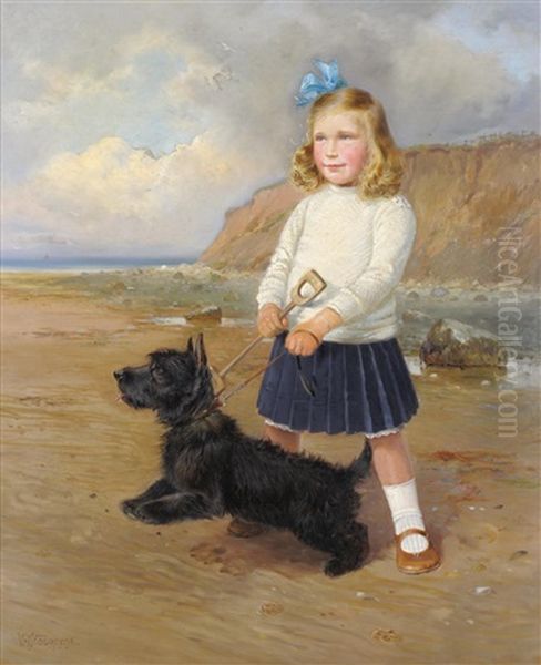 Happy Days Oil Painting by William Woodhouse