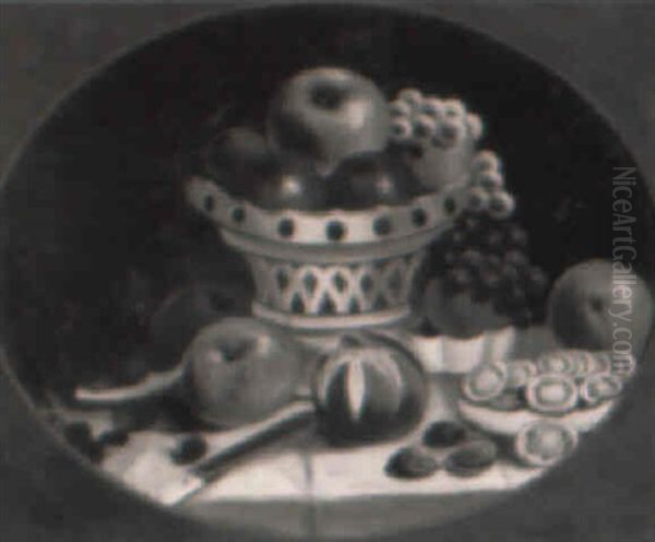 Still Life With Fruits And Nuts Oil Painting by John Archibald Woodside