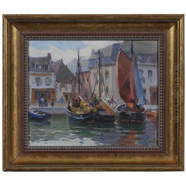 Concarneau-brittany Coast by Mabel May Woodward