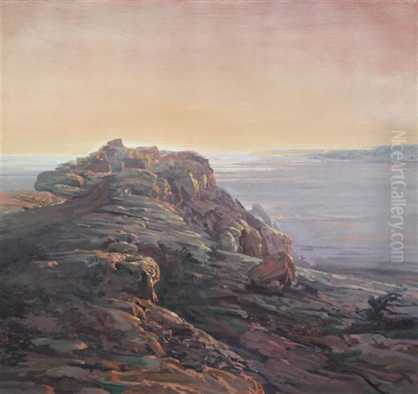 The Western Reach Oil Painting by William Woodward