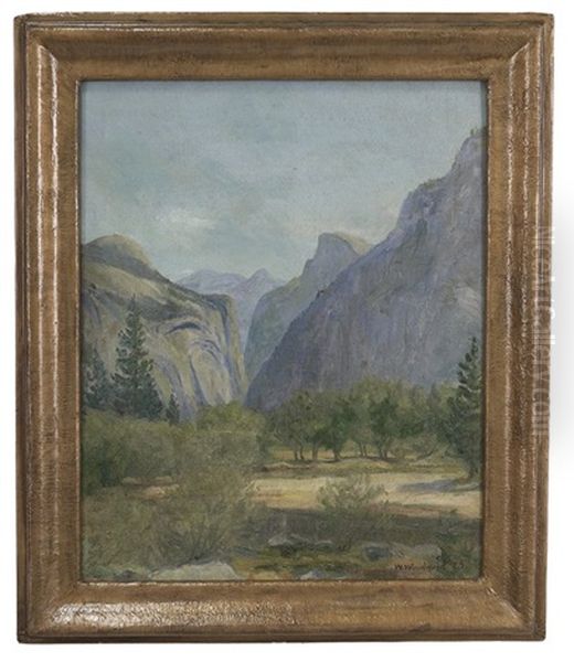 California Landscape Oil Painting by William Woodward