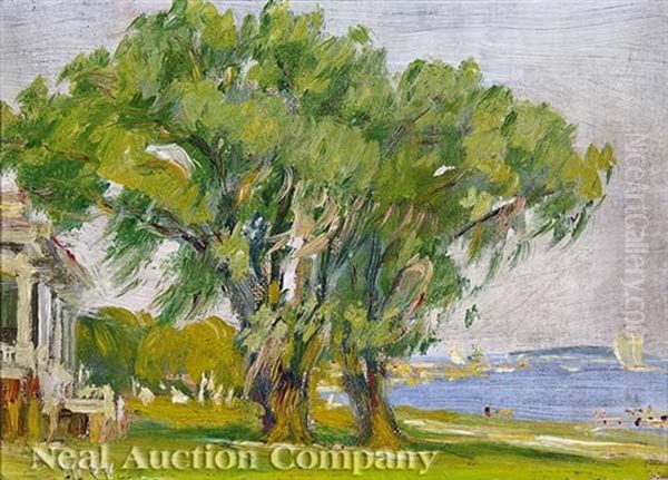 Biloxi, Mississippi Oil Painting by William Woodward