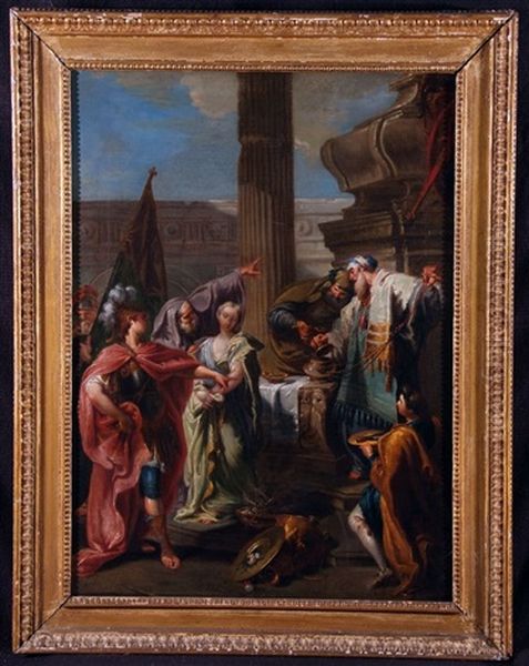 The Legend Of St. Catherine Oil Painting by Thomas Worlige