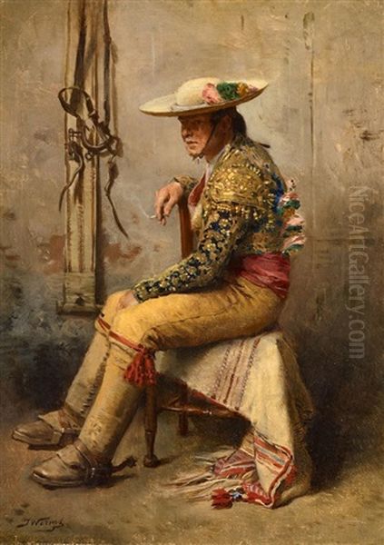 Matador Oil Painting by Jules Worms