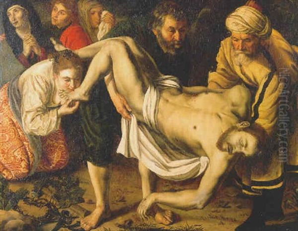 The Entombment by Jan Wouters