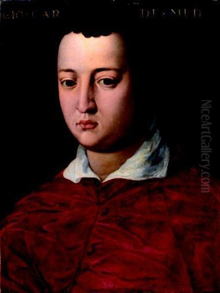 Ritratto Del Cardinale Giovanni De' Medici Oil Painting by Angelo Bronzino