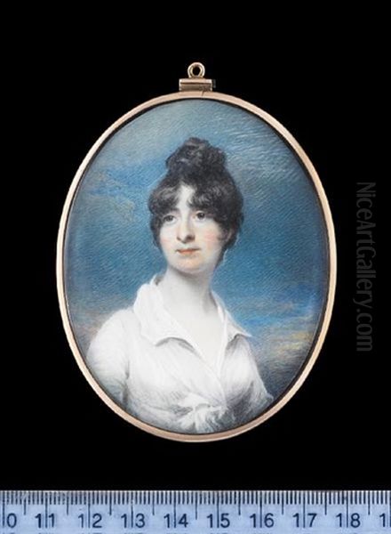 Deborah Williams, Later Mrs Henry Tremenheere Oil Painting by John Wright