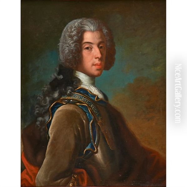 Portrait Of A Gentleman In Formal Dress (framed) Oil Painting by John Michael Wright