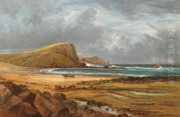 Ellen's Head, Phillip Island Oil Painting by Thomas Wright