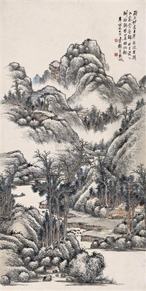 Landscape Oil Painting by  Wu Daiqiu