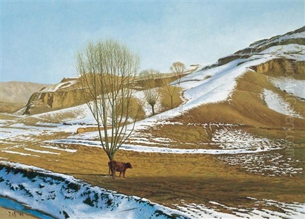 Early Spring Oil Painting by  Wu Tao