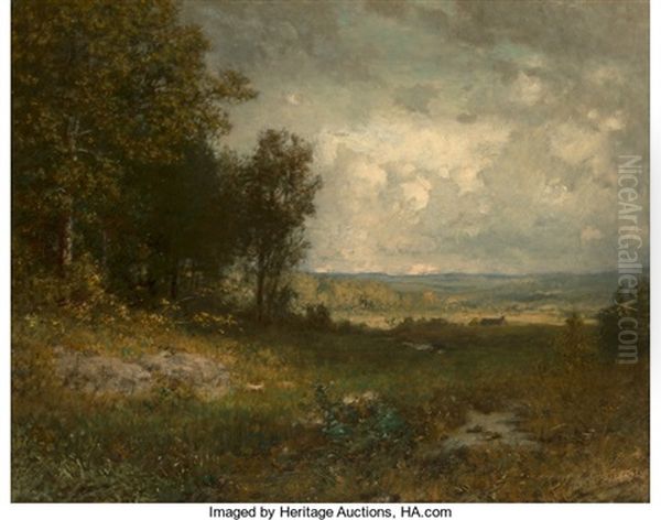 End Of Summer Oil Painting by Alexander Helwig Wyant