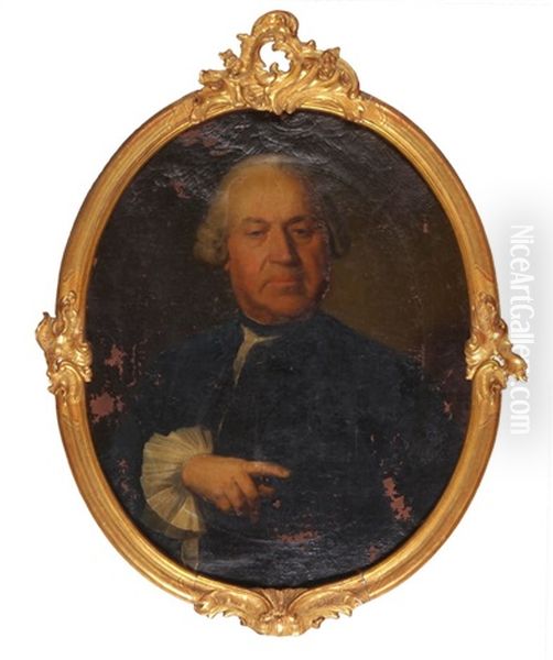 Portrait Des Johann Jacob Orell(i) Oil Painting by Johann Melchior Wyrsch