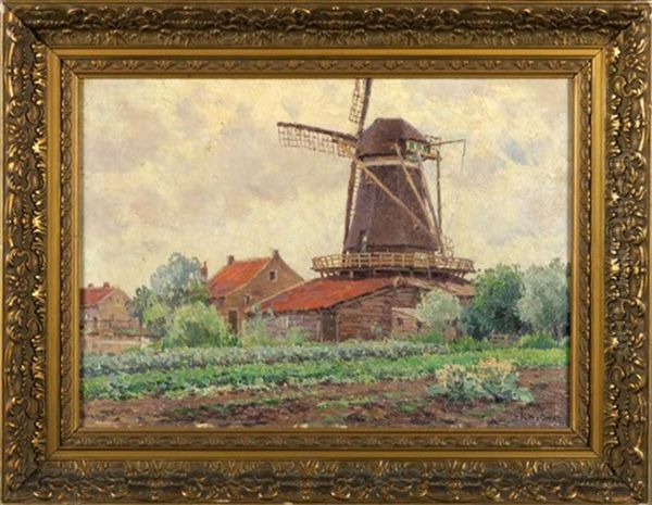 Vieux Moulin A Kralingen by Rodolphe Paul Wytsman