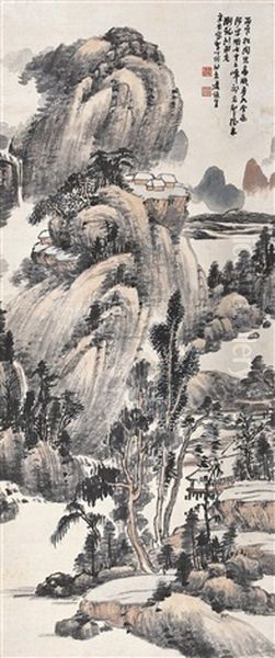 Landscape Oil Painting by  Xiao Junxian