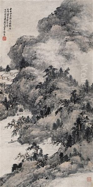 Landscape Oil Painting by  Xiao Junxian