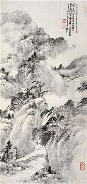 Landscape Oil Painting by  Xiao Junxian