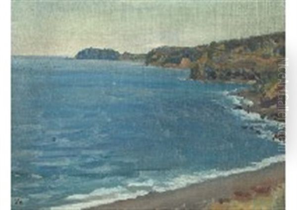 Spring Sunlight In Shonan Oil Painting by Kanae Yamamoto