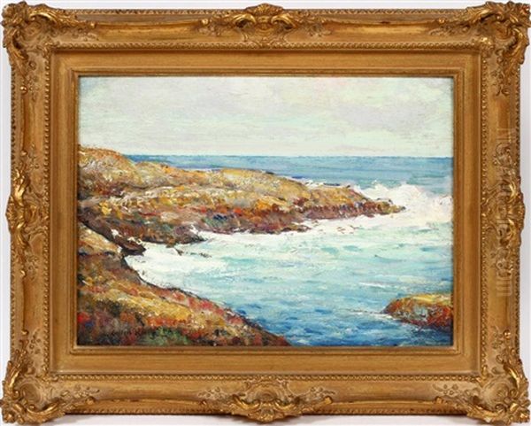 Off The Maine Coast Oil Painting by Cullen Yates