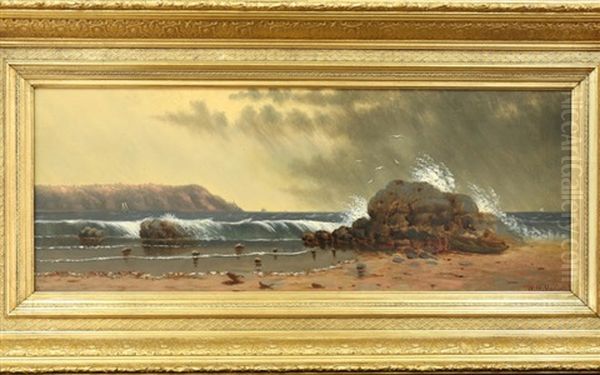 An Approaching Storm Oil Painting by William Henry Yates